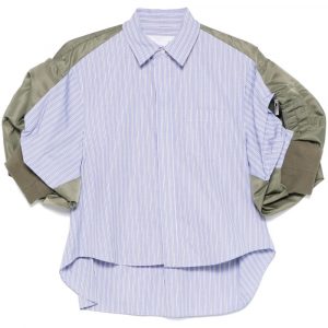 CAMICIA IN NYLON E COTONE