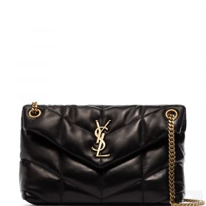 BORSA PUFFER PICCOLA IN PELLE