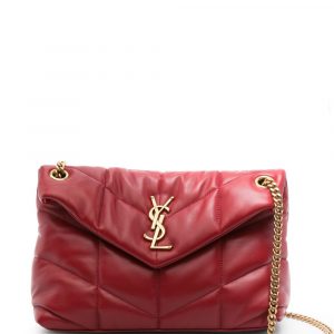BORSA PUFFER PICCOLA IN PELLE