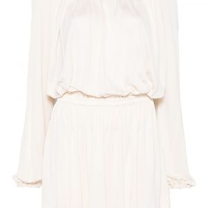 ABITO CORTO IN CREPE SATIN