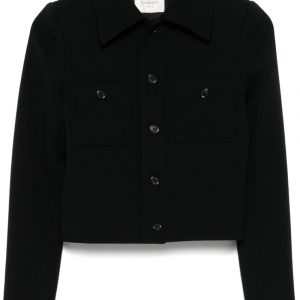 GIACCA CROPPED IN MISTO LANA