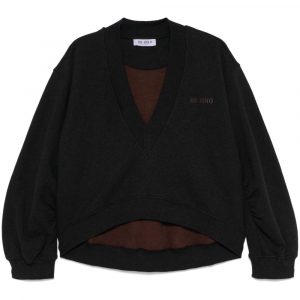 FELPA SCOLLO V IN COTONE