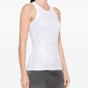 TOP IN COTONE CON STRASS — изображение 2