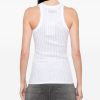 TOP IN COTONE CON STRASS — изображение 4