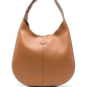 BORDA HOBO DI BAG MEDIA IN PELLE