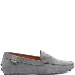 MOCASSINO GOMMINO IN PELLE SCAMOSCIATA