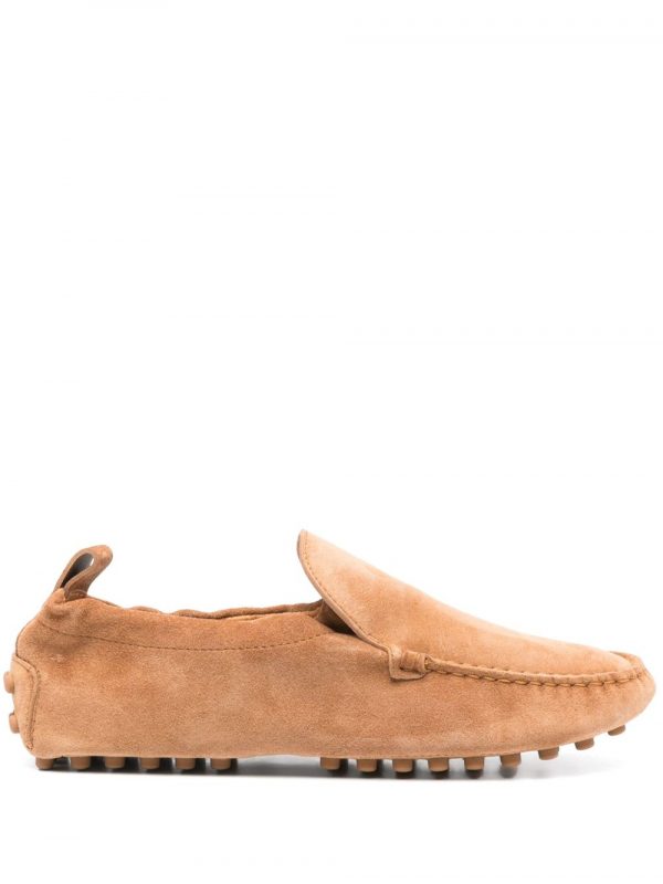 MOCASSINO GOMMINO IN PELLE SCAMOSCIATA