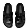 SANDALO SPORT SLIDE IN PELLE — изображение 2