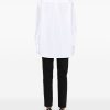 BLUSA SCOLLO V IN COTONE — изображение 5