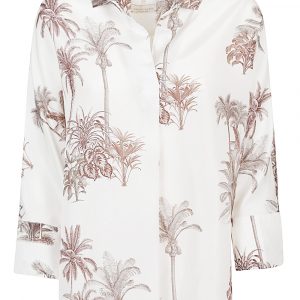 CAMICIA IN SETA STAMPATA