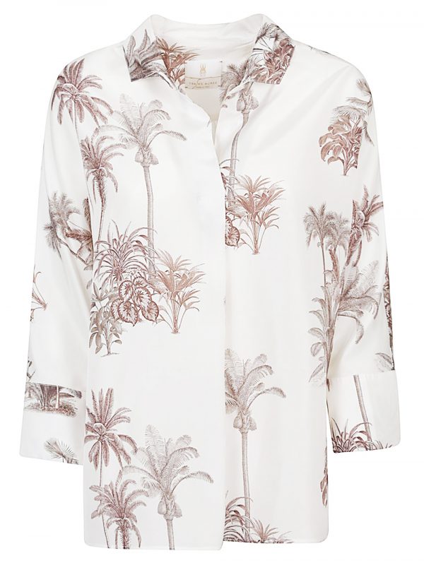 CAMICIA IN SETA STAMPATA