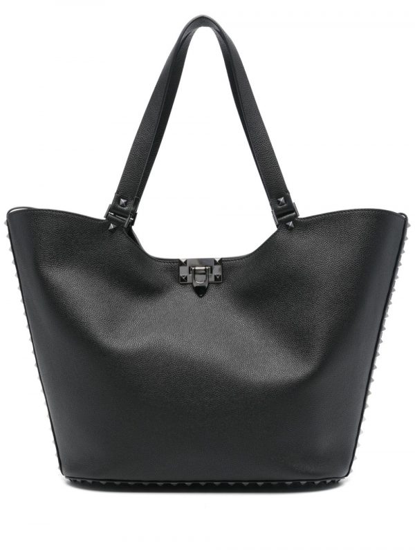 BORSA SHOPPING ROCKSTUD IN PELLE