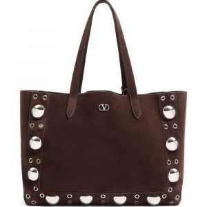 BORSA NELLCOTE IN PELLE SCAMOSCIATA
