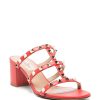 SANDALO ROCKSTUD IN PELLE — изображение 2