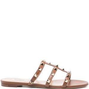 SANDALO ROCKSTUD IN PELLE