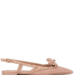 BALLERINA SLINGBACK ROCKSTUD IN PELLE