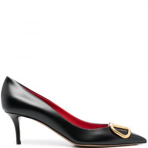 DECOLLETÉ VLOGO SIGNATURE IN PELLE