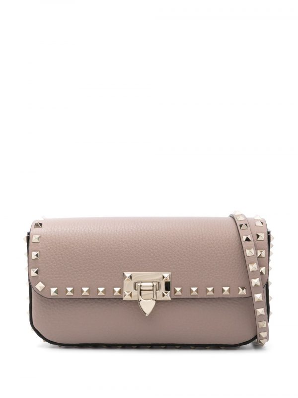 BORSA A TRACOLLA ROCKSTUD IN PELLE