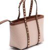 BORSA ROCKSTUD MINI IN CANVAS — изображение 3