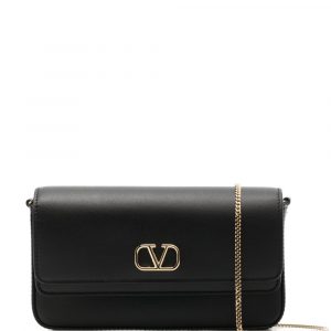 MINI BORSA VLOGO IN PELLE