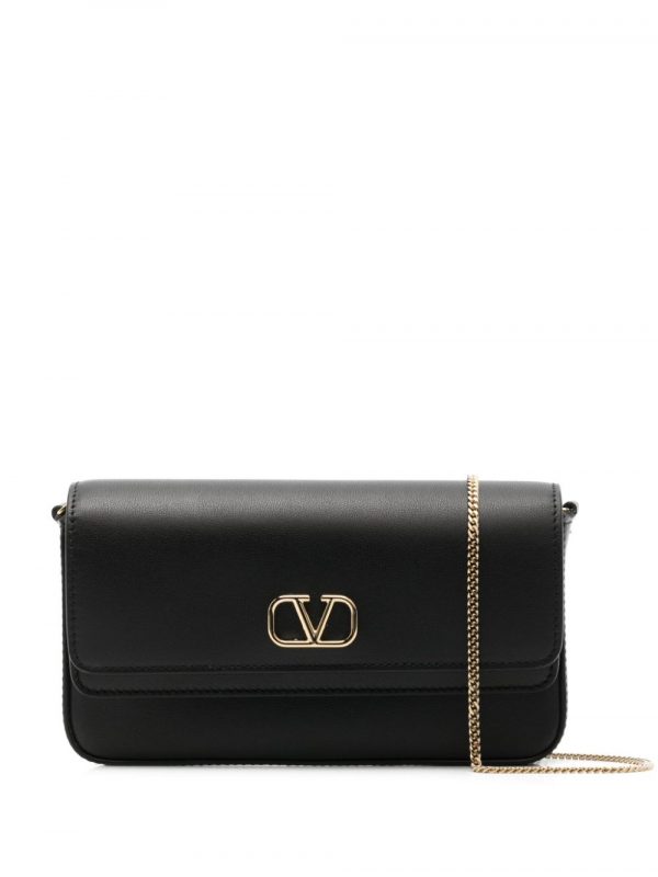 MINI BORSA VLOGO IN PELLE