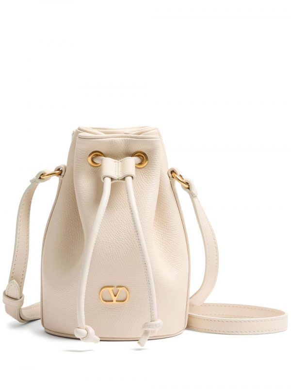 SECCHIELLO VLOGO SIGNATURE MINI IN PELLE