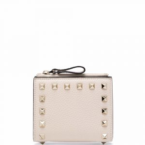 PORTAFOGLIO ROCKSTUD IN PELLE