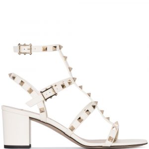 SANDALO ROCKSTUD IN PELLE