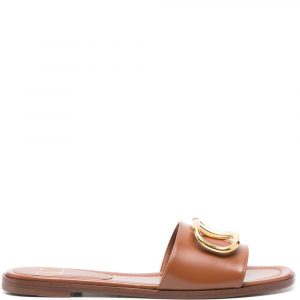 SANDALO VLOGO SIGNATURE IN PELLE