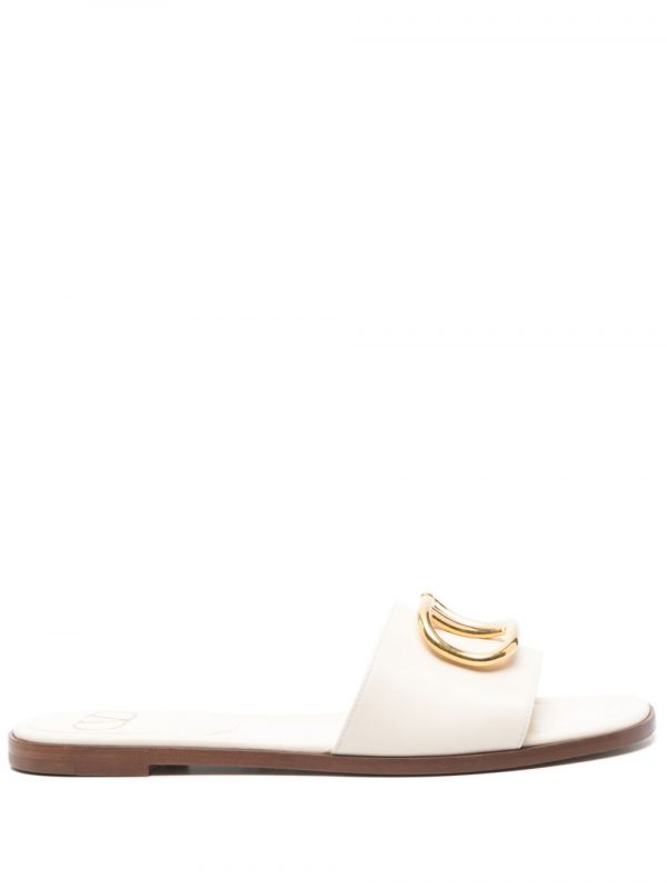 SANDALO VLOGO SIGNATURE IN PELLE
