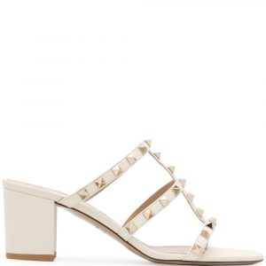 SANDALO ROCKSTUD IN PELLE