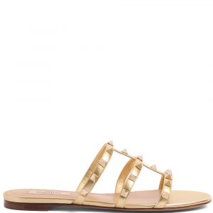 SANDALO ROCKSTUD IN PELLE