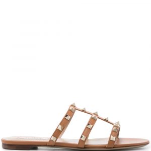 SANDALO ROCKSTUD IN PELLE