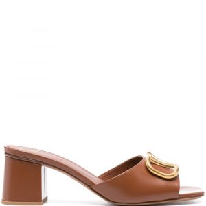 SANDALO VLOGO SIGNATURE IN PELLE