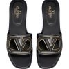 SANDALO VLOGO CUT-OUT IN PELLE — изображение 3