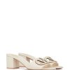 SANDALO VLOGO CUT-OUT IN PELLE — изображение 5