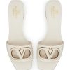 SANDALO VLOGO CUT-OUT IN PELLE — изображение 6