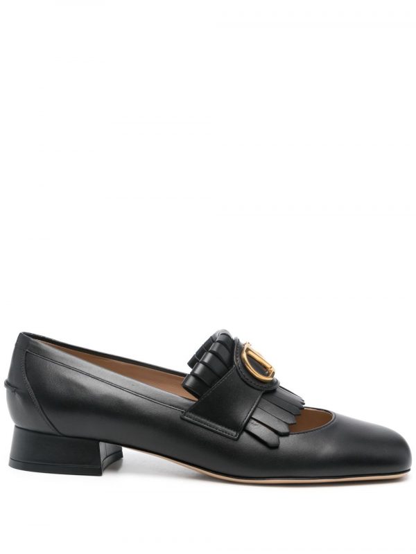 MOCASSINO VLOGO SIGNATURE IN PELLE