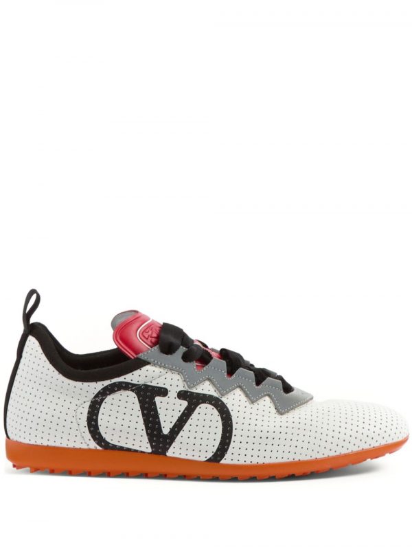 SNEAKER CHROMATHON IN PELLE