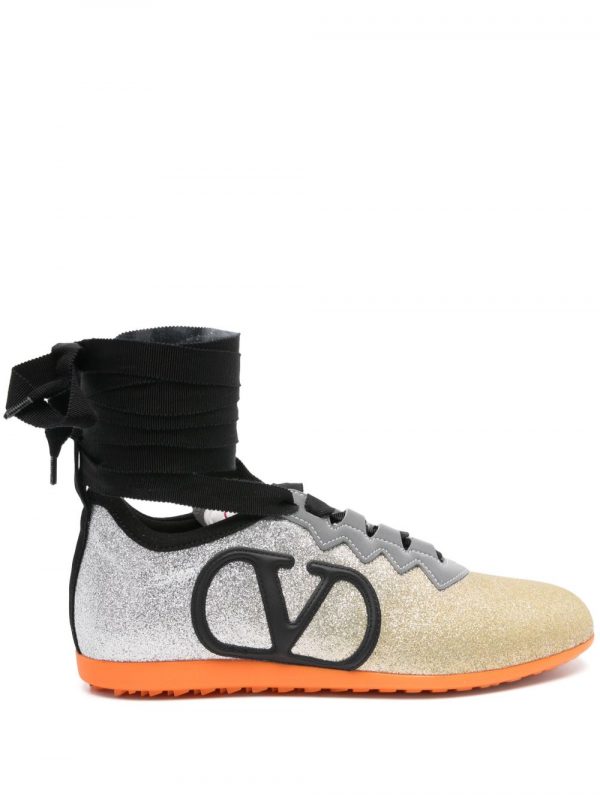 SNEAKER CHROMATHON IN PELLE