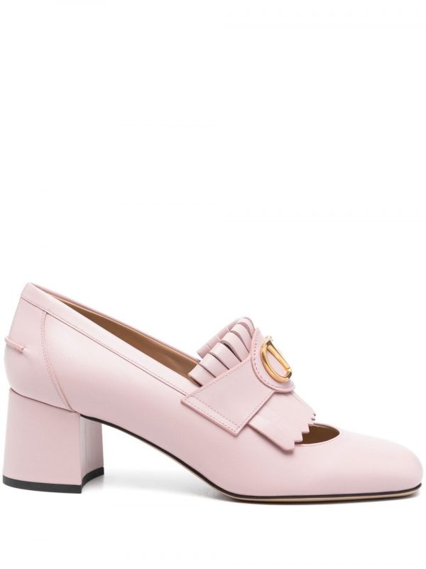 MOCASSINO VLOGO SIGNATURE IN PELLE