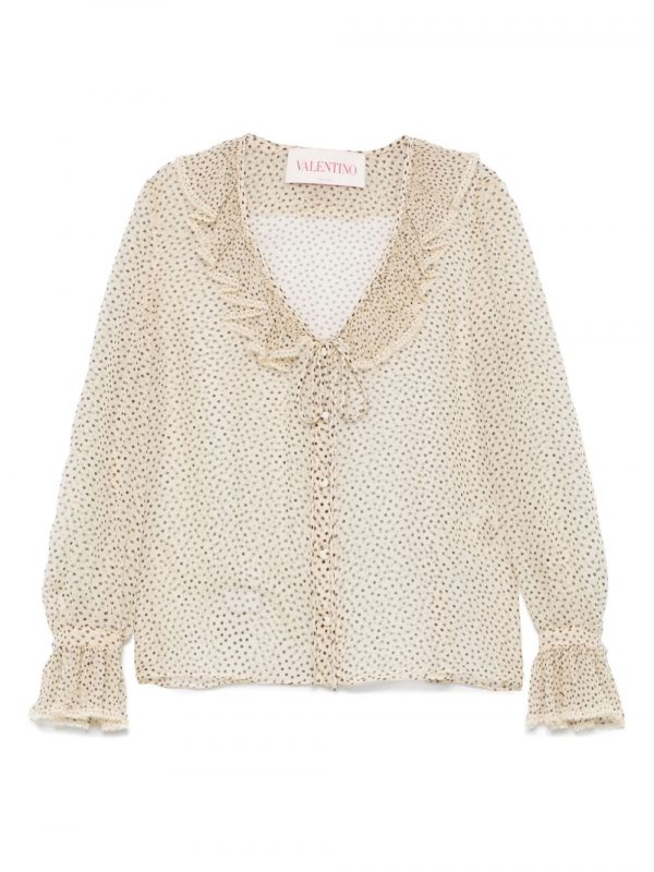 CAMICIA IN CHIFFON DI SETA