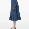 GONNA MIDI IN DENIM — изображение 3
