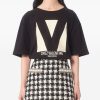 T-SHIRT CHEZ VALENTINO IN COTONE — изображение 4