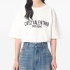 T-SHIRT CHEZ VALENTINO IN COTONE — изображение 5