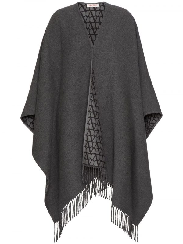 PONCHO DOUBLE CON FRANGE