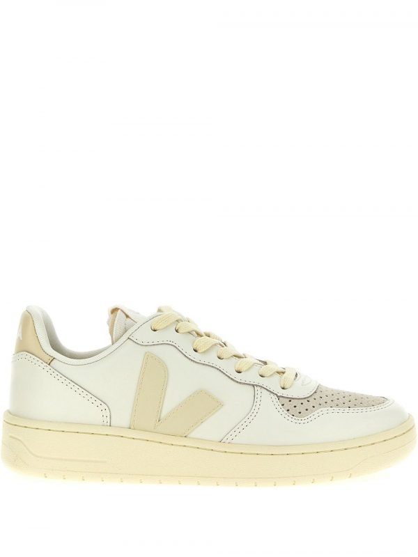 SNEAKER V-10 IN PELLE