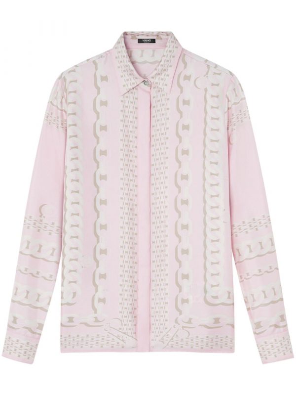 CAMICIA VERSACE TREASURE IN SETA