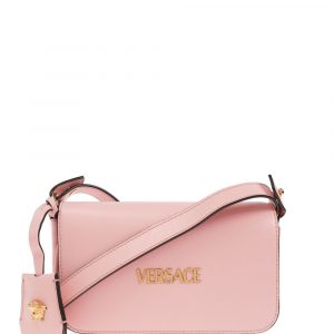 MINI BORSA VERSACE TAG IN PELLE