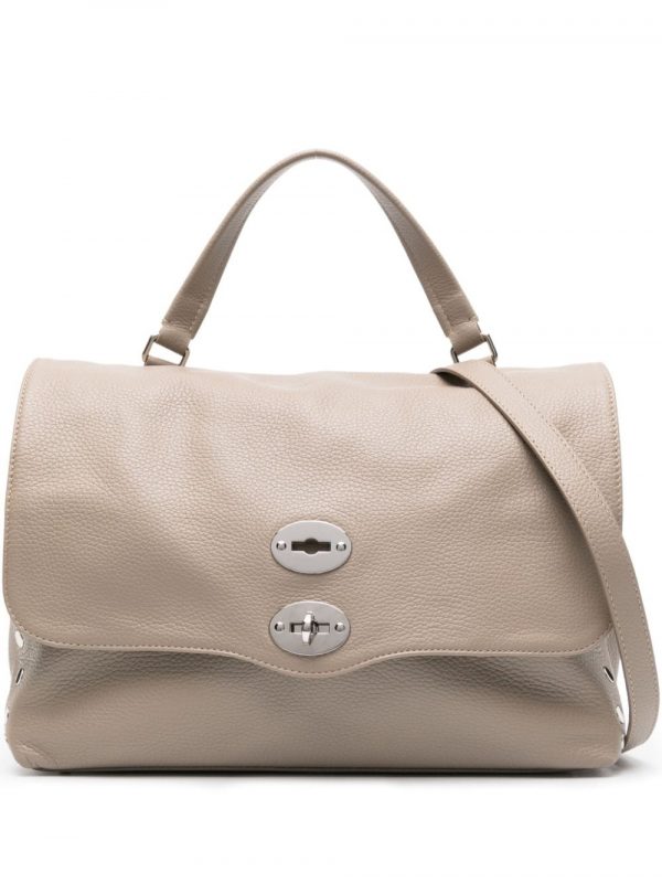 BORSA POSTINA DAILY MEDIA IN PELLE